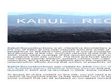 Tablet Screenshot of kabul-reconstructions.net